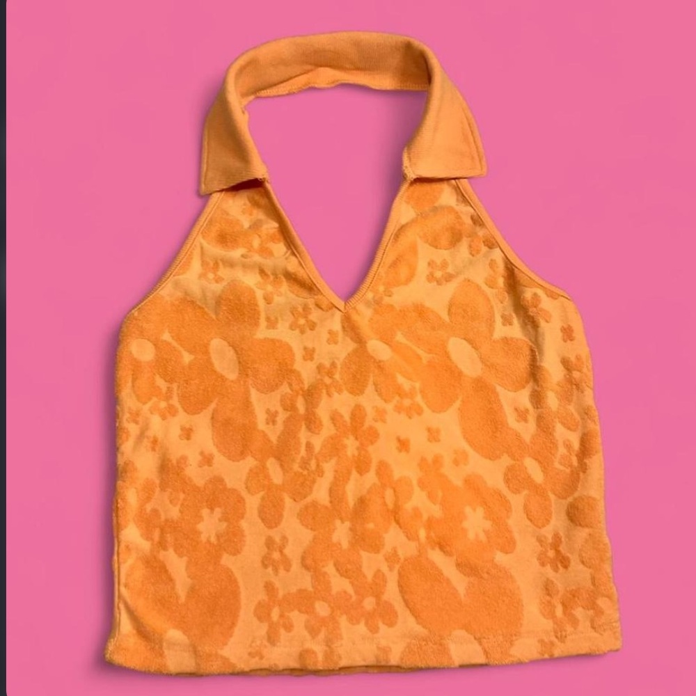 Forever 21 Orange Casual Top